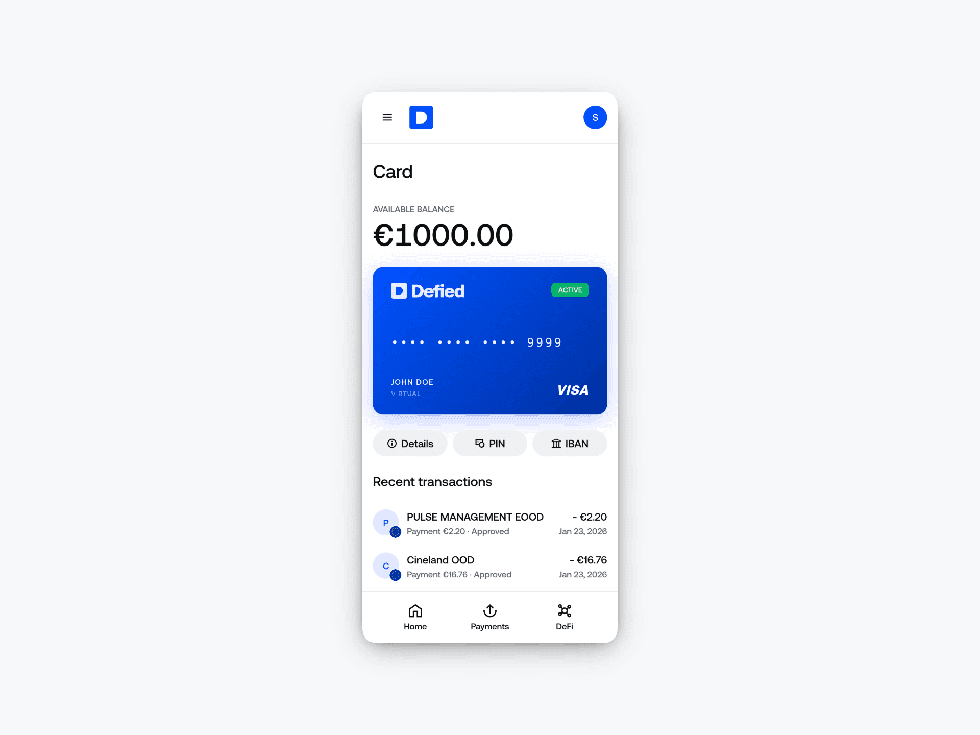 Spend stablecoins